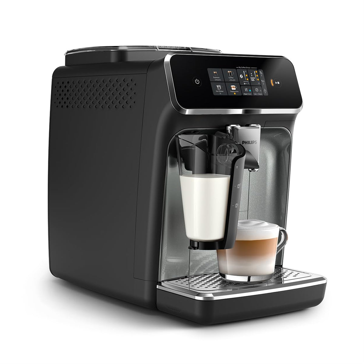 PHILIPS 3300 Series Bean to Cup Coffee Machine, 5 Hot/Iced Drinks One Touch