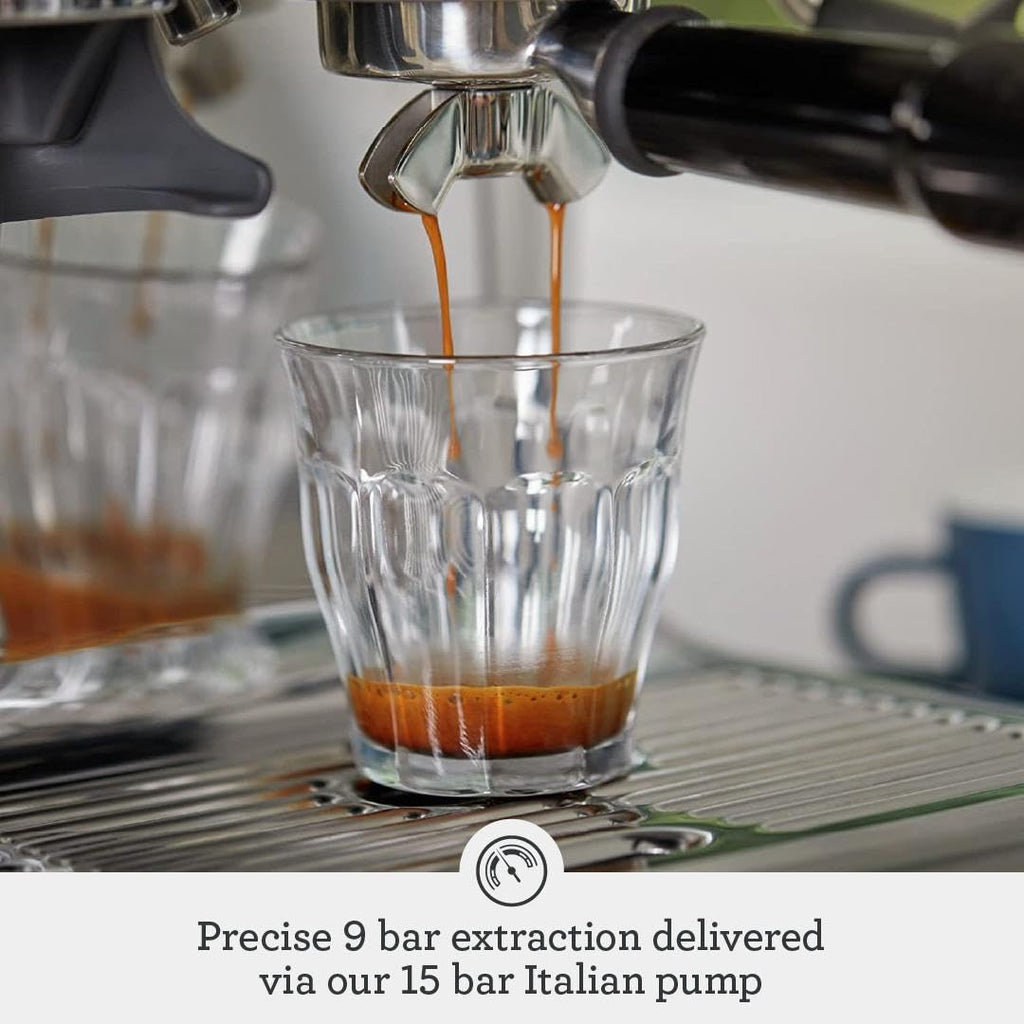 Sage Barista Express, Bean to Cup Machine, Brushed Stainless Steel