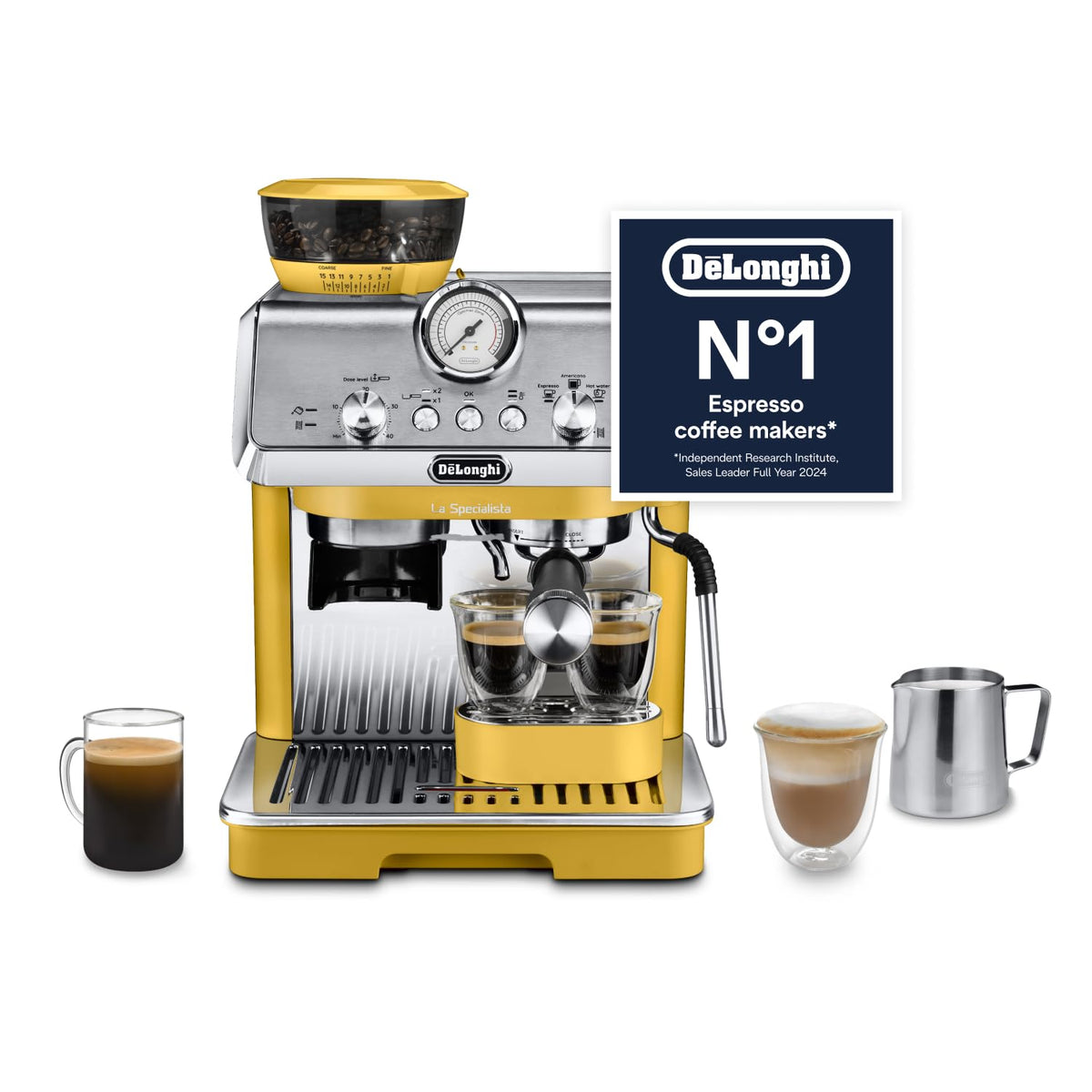 De'Longhi La Specialista Arte - Espresso Machine 3 Preset Drinks Black