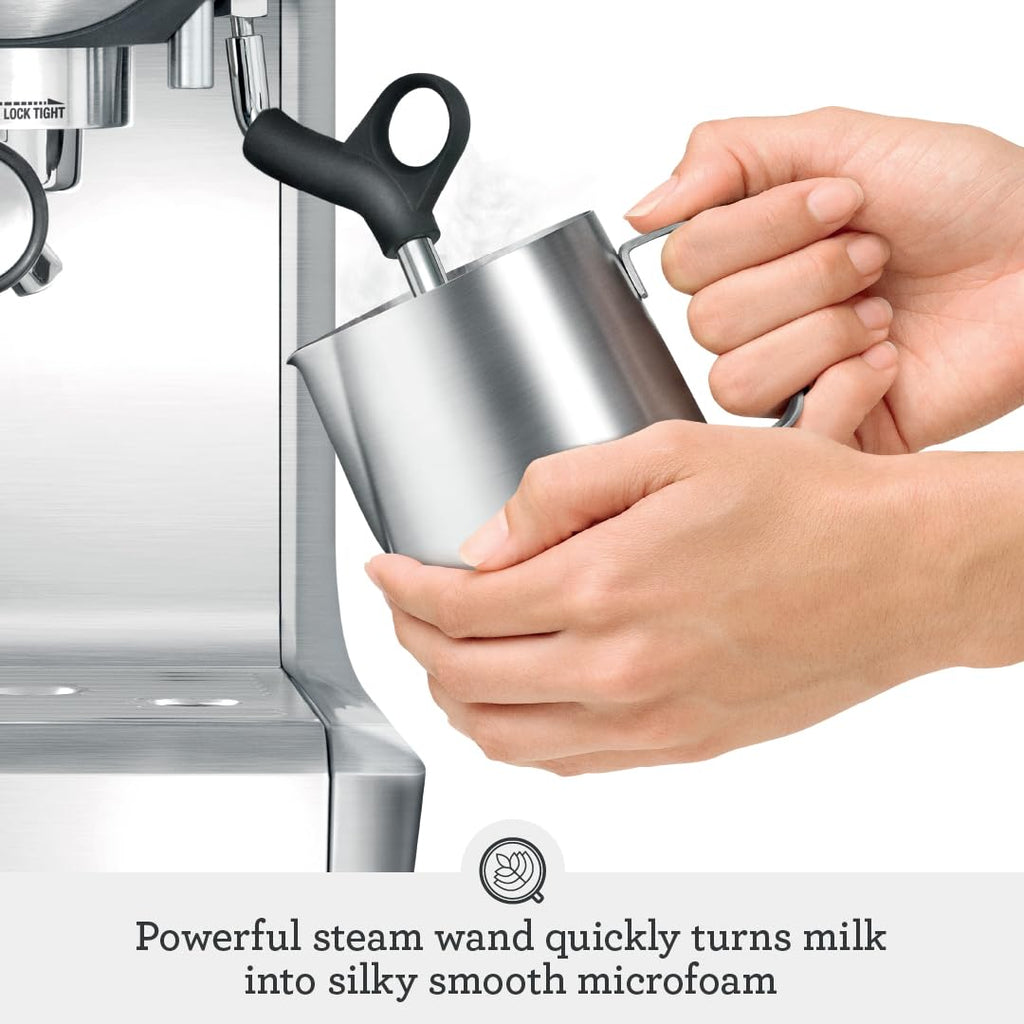 Sage Barista Express, Bean to Cup Machine, Brushed Stainless Steel