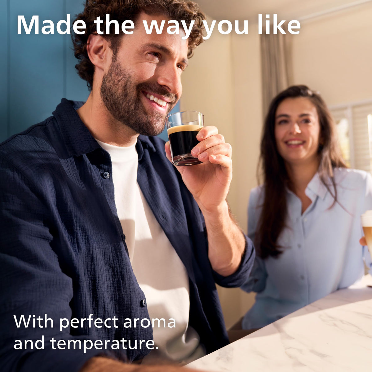 PHILIPS 3300 Series Bean to Cup Coffee Machine, 5 Hot/Iced Drinks One Touch